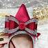 Italian Design Elegant Women's Rhinestone Heels Set