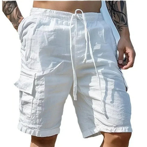 Men Loose Cargo Shorts With Pockets Casual Sports Streetwear
