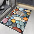 Stone Design Diatomite Bath Mat Non Slip Absorbent Quick Dry Shower Foot Mat