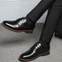 Men Breathable Leather Shoes Soft Sole Business Casual Footwear
