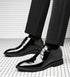 Elevator Dress Shoes for Men Patent Leather Heighten Formal Oxfords