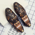 Stylish Italian Leather Dress Loafers for Men - Elegant Slip-on Moccasins Perfect for Business, Weddings, and Parties - Premium Formal Footwear for Every Occasion