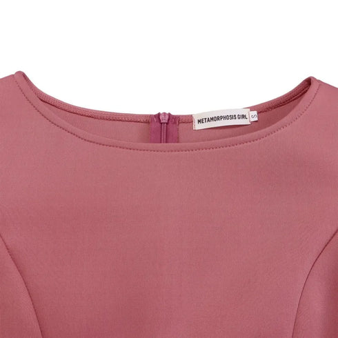 Elegant Women Party Dresses A Line with Waist Belt for Classy Office and Wedding Guests