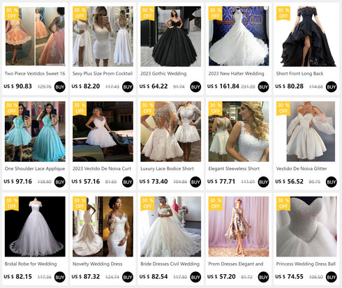 Customized Vestido De Noiva Curt A Line Lace Short Wedding Dress