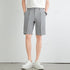Summer Men's Suit Shorts Solid Color Business Casual Knee-length Pants