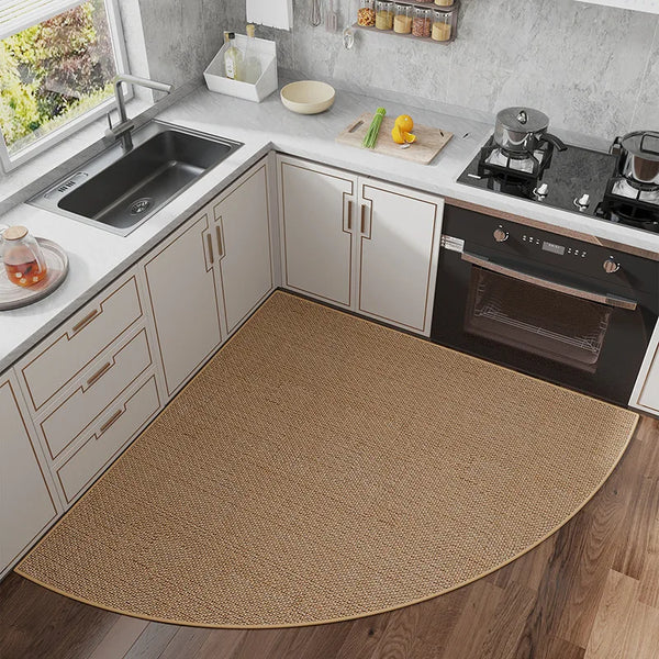 Kitchen Rugs and Mats Non Skid Washable Absorbent Runner Rugs for Kitchen Sink Area