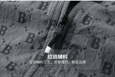 Men's Lightweight Summer Cycling Jacket - UV Protection Windbreaker for Mountain Hiking, Fishing, and Casual Sports with Quick Drying Hooded Design