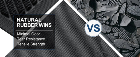 Absorbent Low Profile Entryway Rug Non-Slip Washable Welcome Mat for Heavy Duty Use