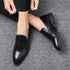 Business Formal Slip-On Leather Shoes for Men Dress Fashion Oxford Moccasins