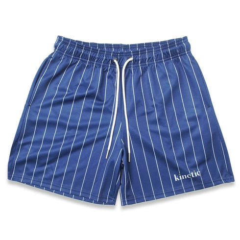 Striped Pattern Casual Shorts for Men's Fitness and Basketball