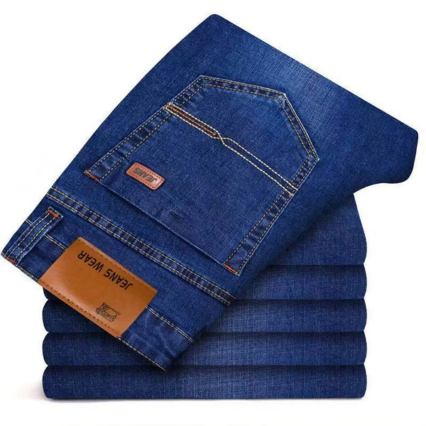 Casual Straight Leg Denim Jeans With Regular Fit For Men Mens Jeans