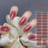 Waterproof Long Lasting Gel Nail Art Stickers for Stunning Full Cover Manicures - 9 Piece Set of Baking-Free Solid Color Decals