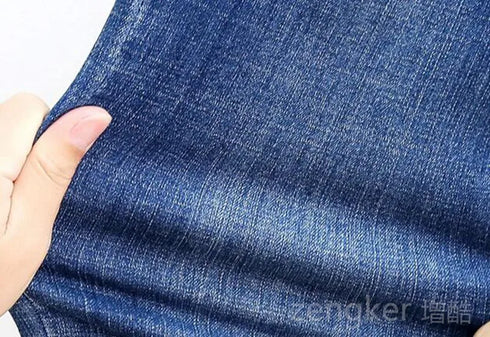 Extra-Large Stretch Harem Jeans for Women with Elastic Waist, Ideal for Stylish Fall Outfits and Comfortable Everyday Wear, Perfect for Middle Age Fashionistas