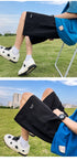 Men's Shorts Pants Summer Casual Drawstring Baggy Trousers