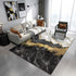 Modern Abstract Marble Area Rug for Living Room and Bedroom Decor