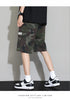 Summer Camouflage Cargo Shorts Men Pocket Casual Outdoor Pants
