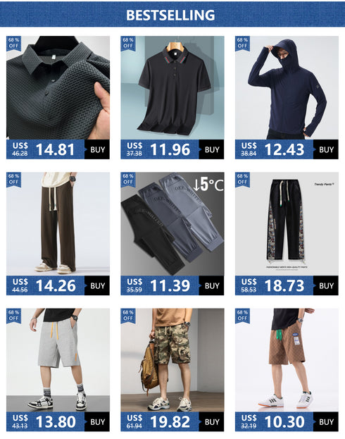 Men's Shorts Summer Breeches Thin Nylon 3/4 Length Trousers Quick Drying Beach Bermuda Board