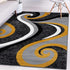 Modern Swirl Design Carpet for Living Room Luxury Home Decor Large Area Rugs Bedrooms Children's Play Mat