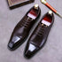 Classic Black Leather Oxford Shoes for Men - Formal and Fashionable