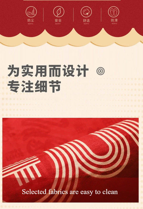 Luxury Area Rug for Living Room and Bedroom Classic Style Non-Slip Carpet