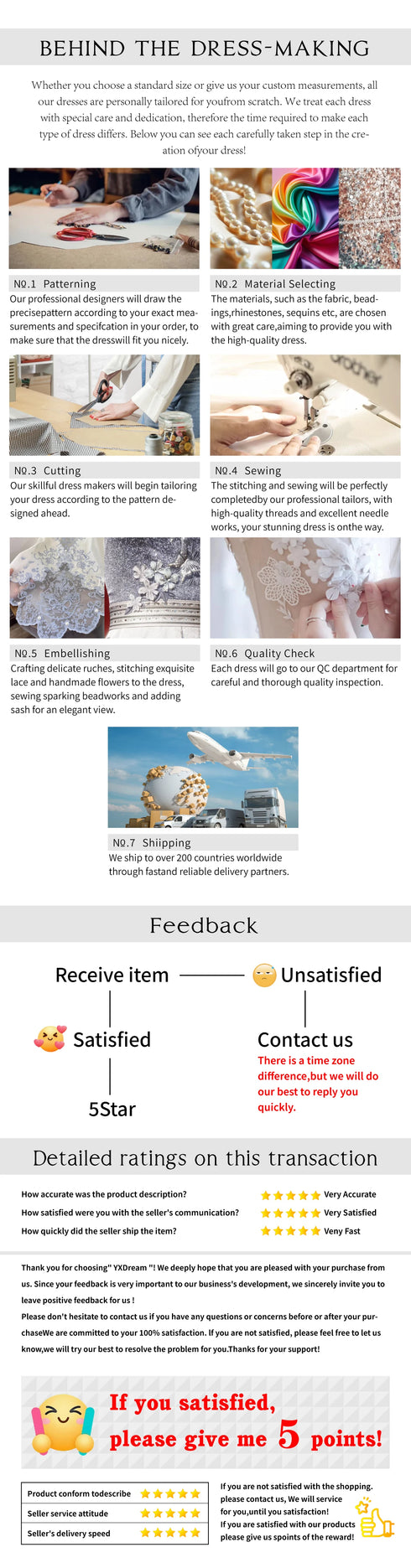 Elegant A-Line Wedding Dress Sexy V Neck Court Train Gown