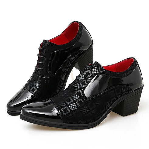Men's Formal Leather Oxfords Dress Shoes for Business and Wedding Events