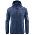 Lightweight Summer Outdoor Windbreaker Jacket for Men - Quick Dry, Sun-Protective, Ideal for Hiking, Fishing, Cycling, and Gym Activities with Hooded Design