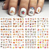 Animal Print Water Nail Decals - Cow and Leopard Designs for Stunning Winter Manicure - 12 Unique Patterns for Creative Nail Art