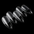 120Pcs Clear Frosted Stiletto, Almond, and Square Fake Nails - Full Coverage Gel X Coffin Manicure Tips for Stunning Autumn Nails