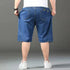 Summer Big Size Men Essentials Oversize Denim Shorts Casual Jorts