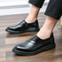 Fashion Men's Dress Shoes Formal Loafers Leather Wedding Shoes for Men