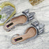 Italian Design Elegant Women's Rhinestone Heels Set