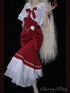 French Vintage Fairy Mermaid Dress Women Lace Midi Dress