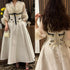 Customized Jiayigong Applique Wedding Party A-line Gown