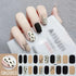 Waterproof Long Lasting Gel Nail Art Stickers for Stunning Full Cover Manicures - 9 Piece Set of Baking-Free Solid Color Decals
