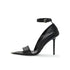 Elegant Pointed Open Toe Slim High Heel Sandals for Parties and Weddings