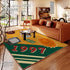 American Retro Cartoon Area Rug for Living Room and Bedroom Decor