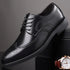 Men Classic Retro Brogues Lace Up Business Leather Shoes Formal Office Flats Wedding Party Oxford Shoes