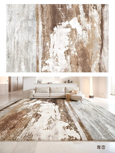 Light Luxury Retro Area Rugs for Living Room and Bedroom Plush Soft Thick Mats