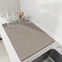 Solid Kitchen Super Absorbent Dish Drying Mats Non-Slip Draining Pads Quick Dry Tableware Accessories