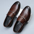Stylish Men's Genuine Leather Pointed Loafers for Summer - Comfortable, Breathable Casual Shoes Perfect for Spring and Autumn Occasions