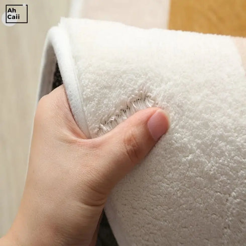 Cozy Children's Kilim Wool Rug - Modern Plaid Carpet for Home and Hotel