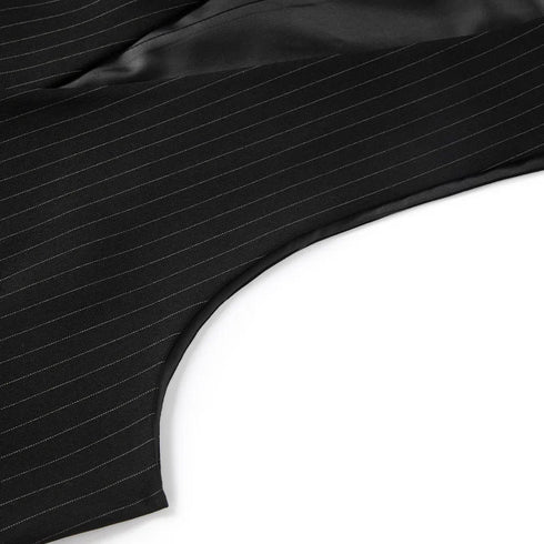 Business Casual Suit Three-Piece Set with Vest and Trousers in Fashionable British Style