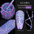 6Pcs Reflective Glitter Liner Gel Polish Set - 5ml Champagne Sparkling Lines for Stunning Nail Art and Semi-Permanent UV Gel Creations