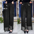 Elastic Waist Jeans For Women High Waist Wide Leg Denim Pants Loose Fit Casual Trousers