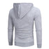 Men's Casual Sports Hooded Jackets - Stylish Daily Outwear with Zipper and Pockets for All Seasons