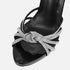 Crystal Narrow Band Platform Heels For Women Sandals
