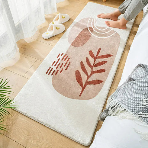 Nordic Style Large Area Carpet Soft Thick Decorative Floor Mat for Living Room and Bedroom