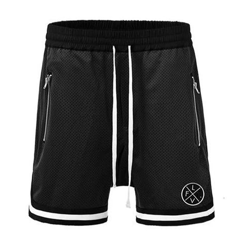 Men's Fitness Sports Shorts Gym Breathable Quick Dry Pants