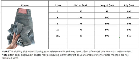 Baggy Wide Leg Jeans For Women Loose Fit Streetwear Denim Pants Vintage Punk Skater Style